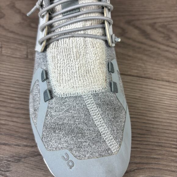 On Cloud 5 Terry Running Shoes Women's 6.5 Gray Glacier Lunar Athletic Sneakers - Picture 12 of 14